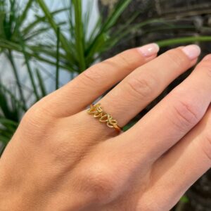 Anello Love gold