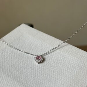 Collana Kate cuore rosa