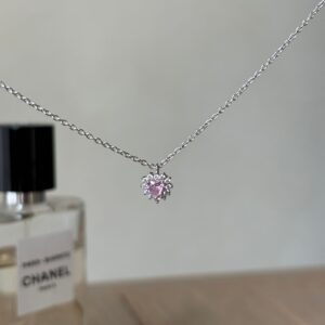 Collana Kate cuore rosa