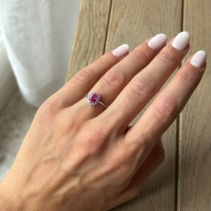 Anello Kate fucsia