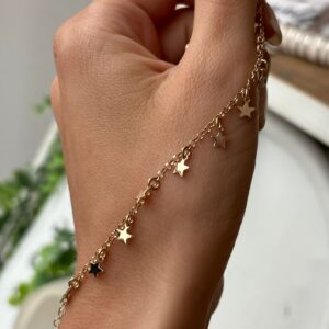 Bracciale 13 stelline gold