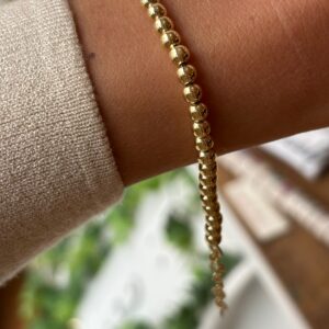 Bracciale Tiffany pallina grande gold