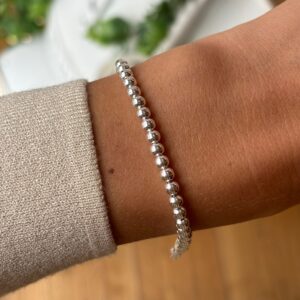 Bracciale Tiffany pallina grande argento