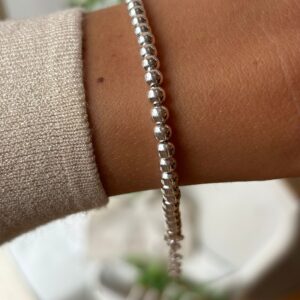 Bracciale Tiffany pallina grande argento