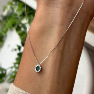 Collana mini Kate verde