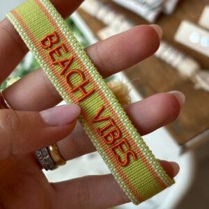 Bracciale tessuto 'Beach vibes'